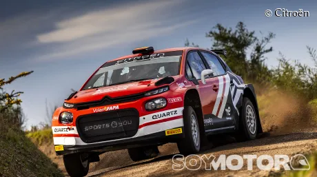 Diego Ruiloba, de test en Portugal con el Citroën C3 Rally2... ¡y nos subimos con él! - SoyMotor.com