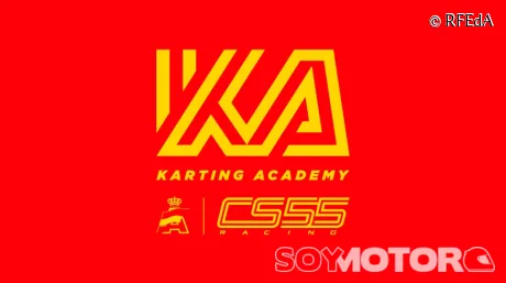 Nuevo logo de la CS55 Racing Karting Academy