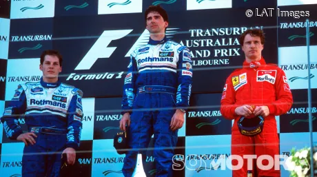 Jacques Villeneuve en Australia 1996