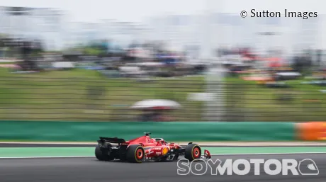 Charles Leclerc durante el GP de China