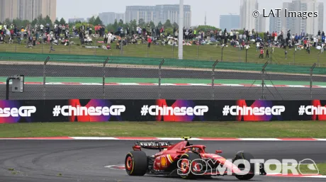 Carlos Sainz durante el Gran Premio de China