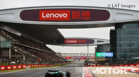 Fernando Alonso durante la clasificación para el Sprint del GP de China