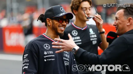 Lewis Hamilton durante el fin de semana del GP de China