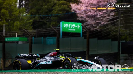 Lewis Hamilton en Suzuka