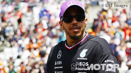 Lewis Hamilton durante el fin de semana del GP de Japón