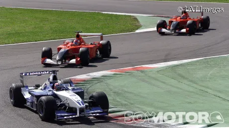 Juan Pablo Montoya en Monza 2001