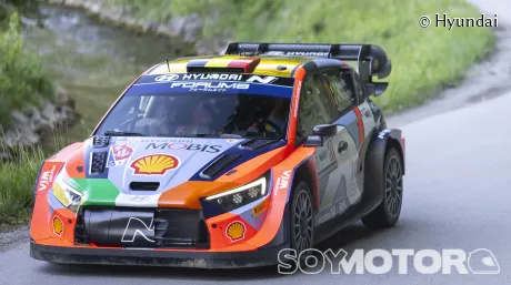 Mano a mano entre Neuville y Evans en el Rally de Croacia - SoyMotor.com