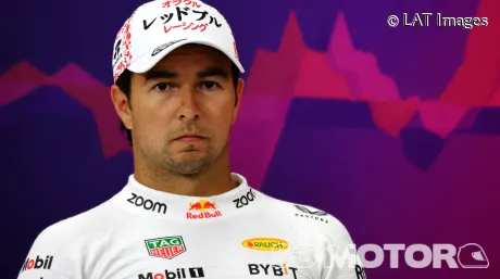 Sergio Pérez tras certificar su segundo puesto en parrilla del GP de Japón