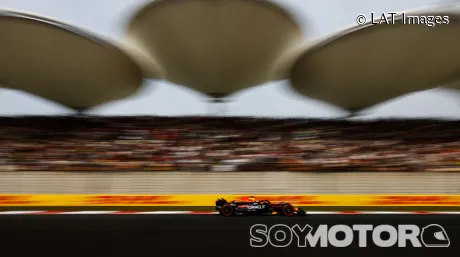 Max Verstappen durante la clasificación en China