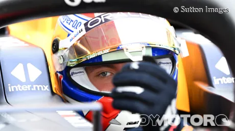 Max Verstappen durante la clasificación del GP de Japón