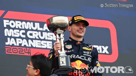 Max Verstappen tras el GP de Japón