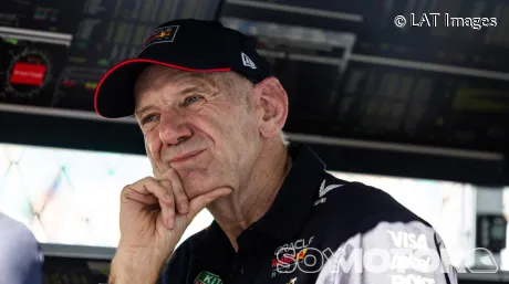 Adrian Newey durante la celebración del GP de Miami