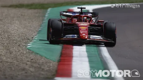 Charles Leclerc en Imola