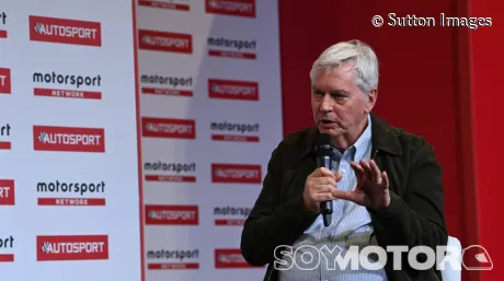 Pat Symonds en la gala de Autosport el año pasado