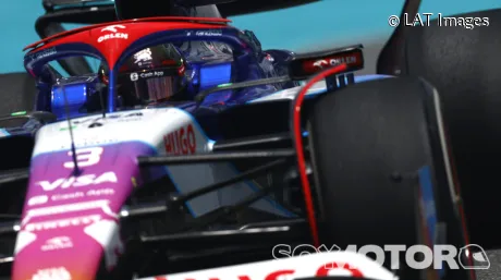 Daniel Ricciardo este viernes durante la sesión en Miami
