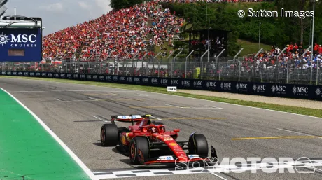 Carlos Sainz en Imola