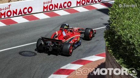 Carlos Sainz en Mónaco