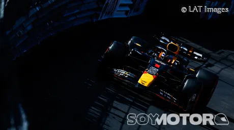 Max Verstappen durante la clasificación en Mónaco