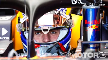 Max Verstappen en las primeras sesiones de Libres en Imola