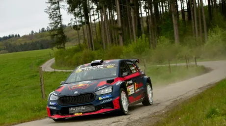 Jos Verstappen en el Rally de Wallonia