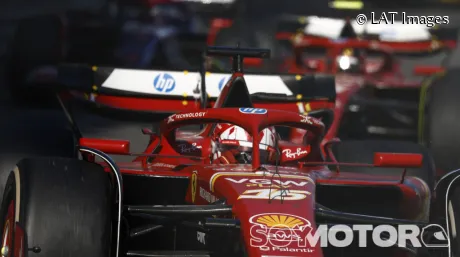 Charles Leclerc durante el Gran Premio de Mónaco