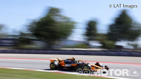 Lando Norris en Barcelona