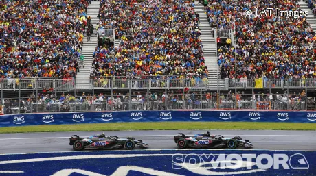 Pierre Gasly y Esteban Ocon en Canadá