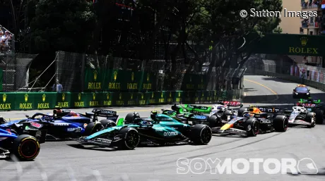 Salida del GP de Mónaco