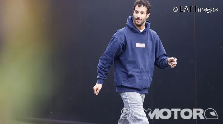 Daniel Ricciardo este jueves en Austria