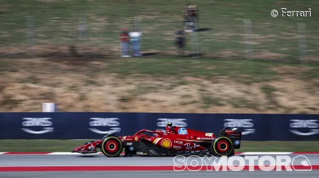 Carlos Sainz en Barcelona