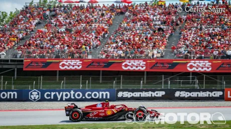 Carlos Sainz en Barcelona