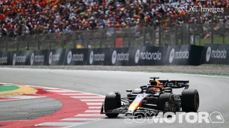 Max Verstappen en el Circuit de Barcelona-Catalunya
