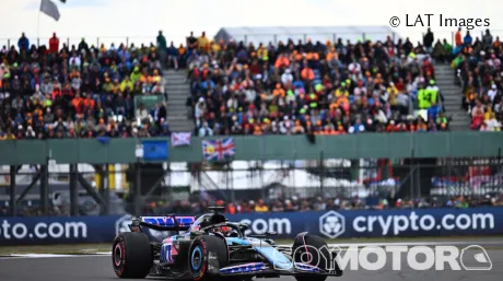 Ocon en Silverstone