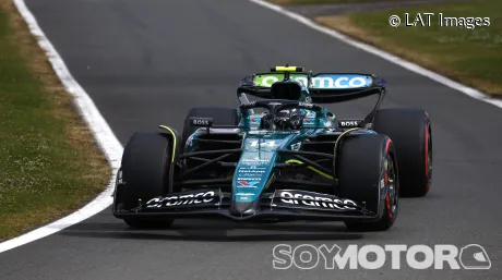 Fernando Alonso en Silverstone