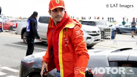 Carlos Sainz este fin de semana en Silverstone