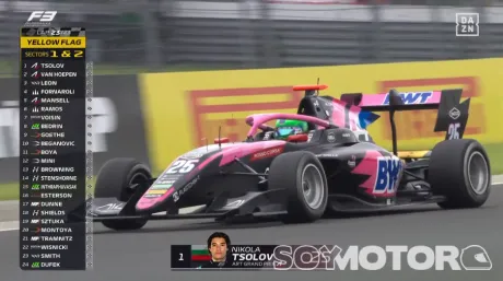 Nikola Tsolov gana la carrera de domingo de la Fórmula 3 en Hungría
