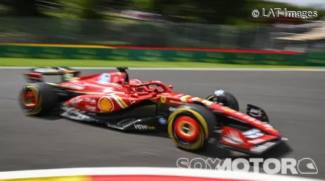 Charles Leclerc en Spa-Francorchamps