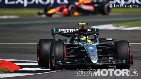 Lewis Hamilton en Silverstone