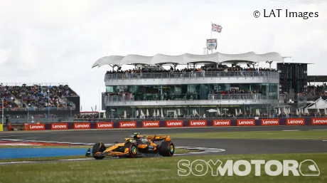 Lando Norris en Silverstone