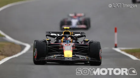 Sergio Pérez en Silverstone