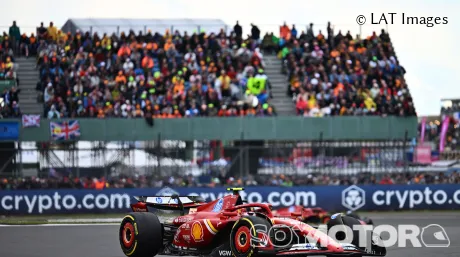 Carlos Sainz durante el GP de Gran Bretaña