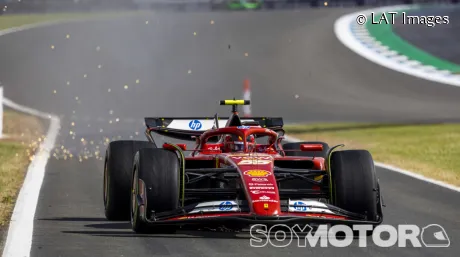 Carlos Sainz en Silverstone