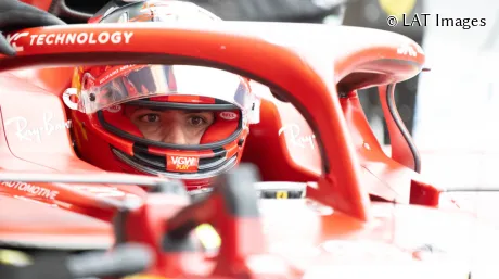 Carlos Sainz en Silverstone hace unas semanas
