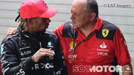 Vasseur admite que Hamilton ha firmado por tres años con Ferrari - SoyMotor.com