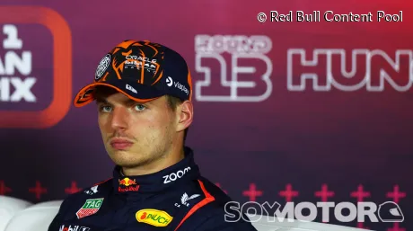 Max Verstappen durante el fin de semana del GP de Hungría