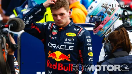 Max Verstappen en Silverstone