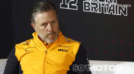 Zak Brown en Silverstone