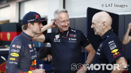 Verstappen, Wheatley y Newey