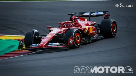 Charles Leclerc en Spa