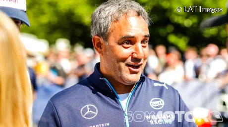 Juan Pablo Montoya en el Festival de Goodwood de 2024